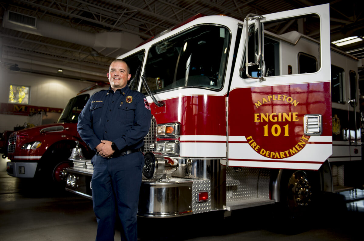 First fire chief in Mapleton discusses changes during his first year